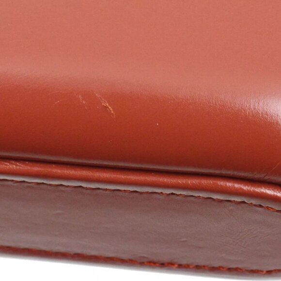 Chanel Orange Calfskin Gabrielle V Stitch WOC Wallet On Chain 182819 - Picture 2 of 9